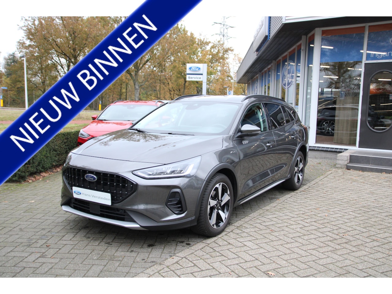 Ford Focus Wagon - 1.0 EcoBoost Hybrid Active TREKHAAK WINTER PACK NAVI - AutoWereld.nl