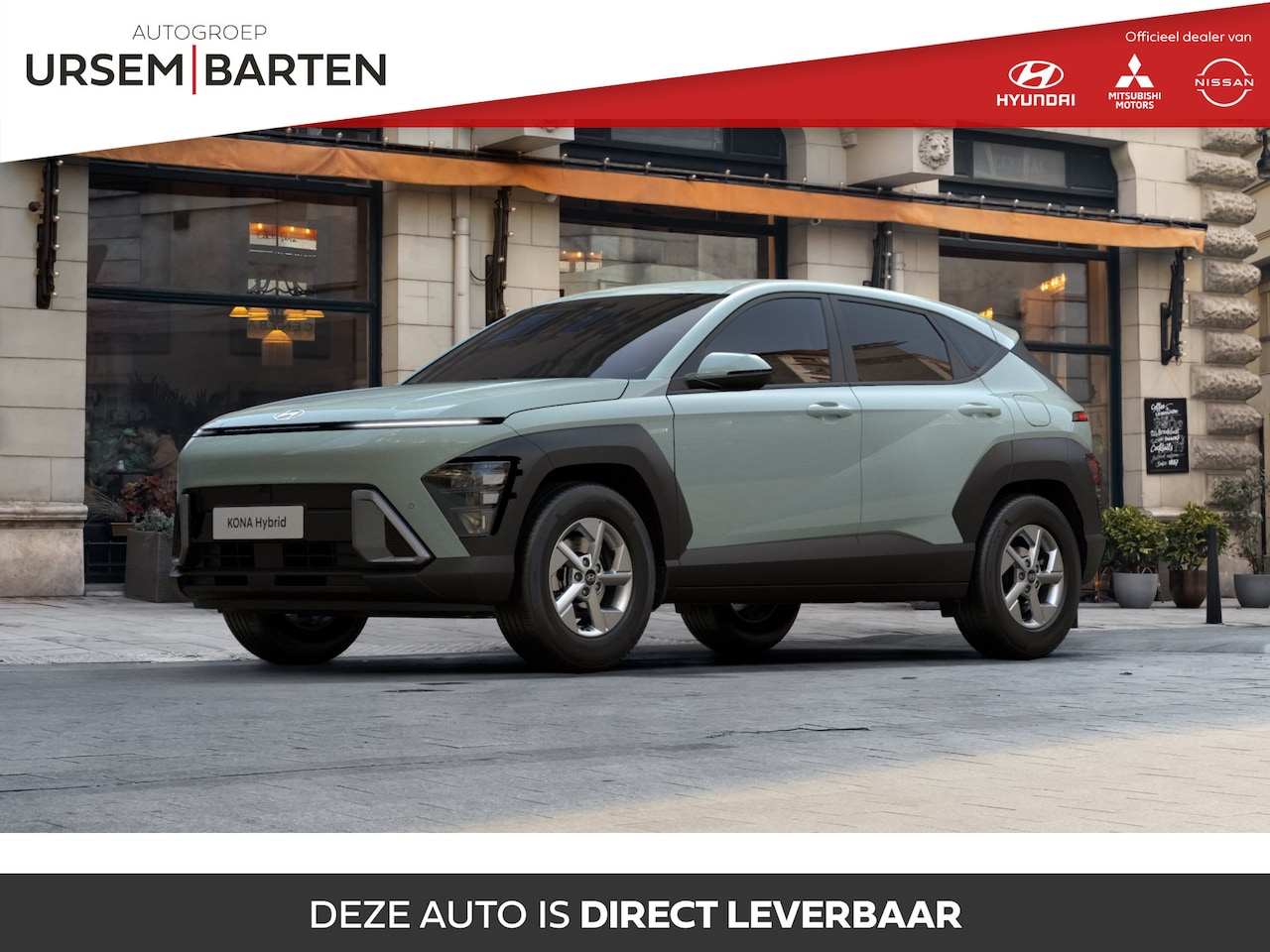 Hyundai Kona - 1.6 GDI HEV Comfort mirrage groen - AutoWereld.nl