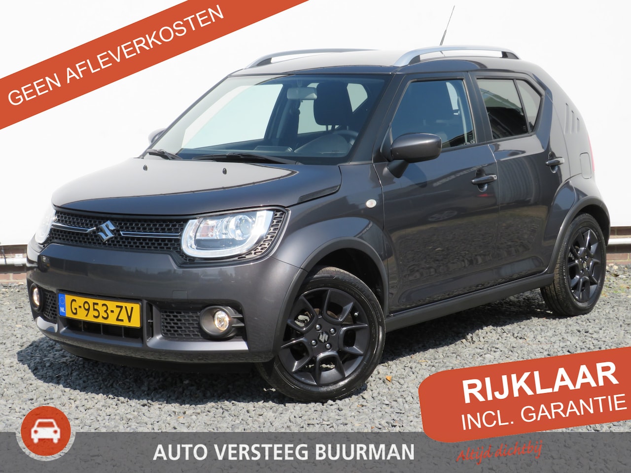 Suzuki Ignis - 1.2 Smart Hybrid Select 1.2 Smart Hybrid Select, Trekhaak, 1e Eig. en Dealer onderhouden! Airco, Navigatie, Achter - AutoWereld.nl