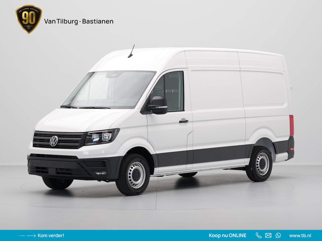 Volkswagen Crafter - 2.0 TDI 103kW 140PK GVW 3.5T WB 3640mm L3H3 Highline AUT vraag naar de voorwaarden - AutoWereld.nl