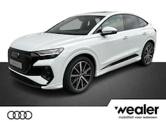 Audi Q4 Sportback e-tron - S Edition (A1) 45 210kW/286pk 82Kwh | Panoramadak | Sfeerverlichting | Alcantara | Adaptie