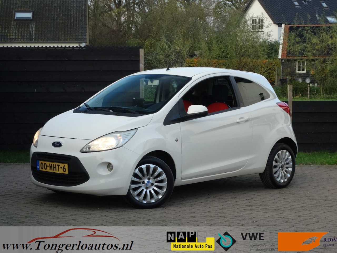 Ford Ka - 1.2 Titanium Airco Apple carplay 1ste eigenaar Nette auto - AutoWereld.nl