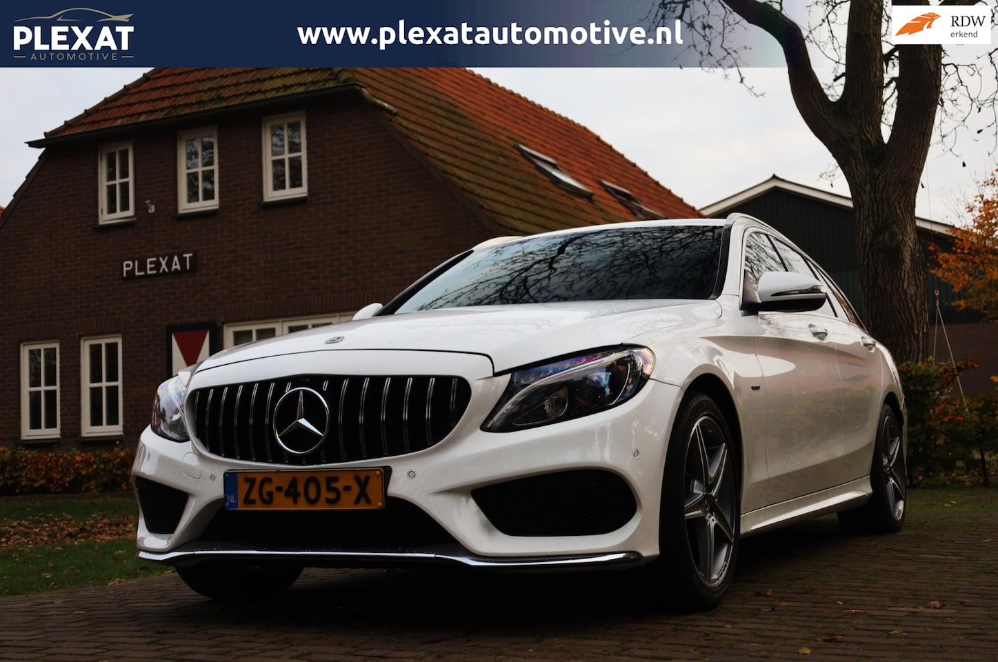 Mercedes-Benz C-klasse Estate - 350 e Business Solution AMG Aut. | 63S AMG Uitgevoerd | Full Led | Stoelverwarming | Histo - AutoWereld.nl