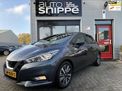 Nissan Micra - 0.9 IG-T N-Connecta -CLIMA-CRUISECONTROL-NAVI-DAB+-BLUETOOTH-LICHTMETALEN VELGEN-ORIGINEEL