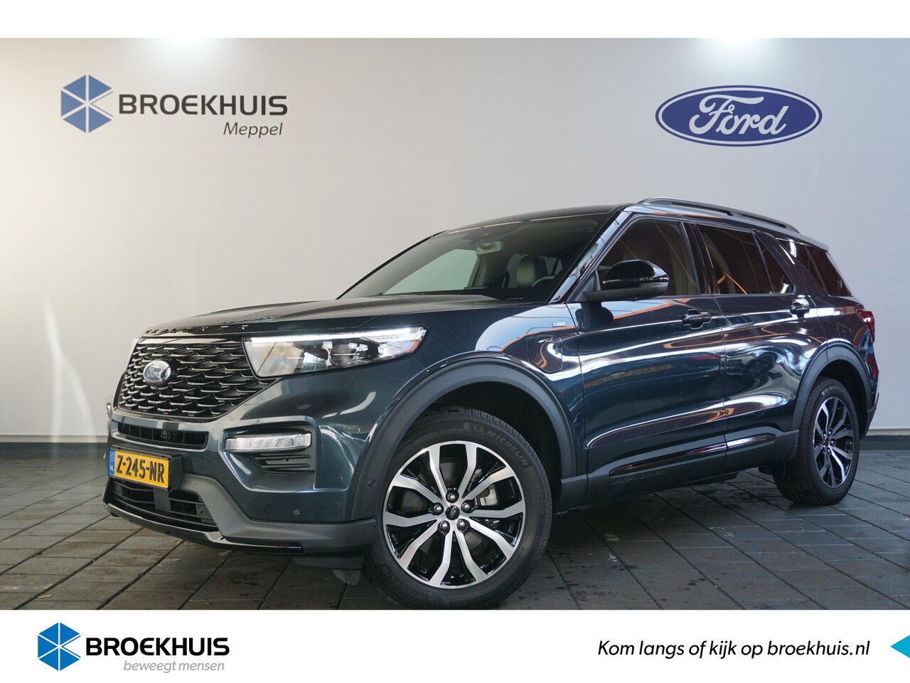 Ford Explorer - 3.0 V6 EcoBoost PHEV ST-Line | Verlengde Garantie 04-2028/100.00km | - AutoWereld.nl