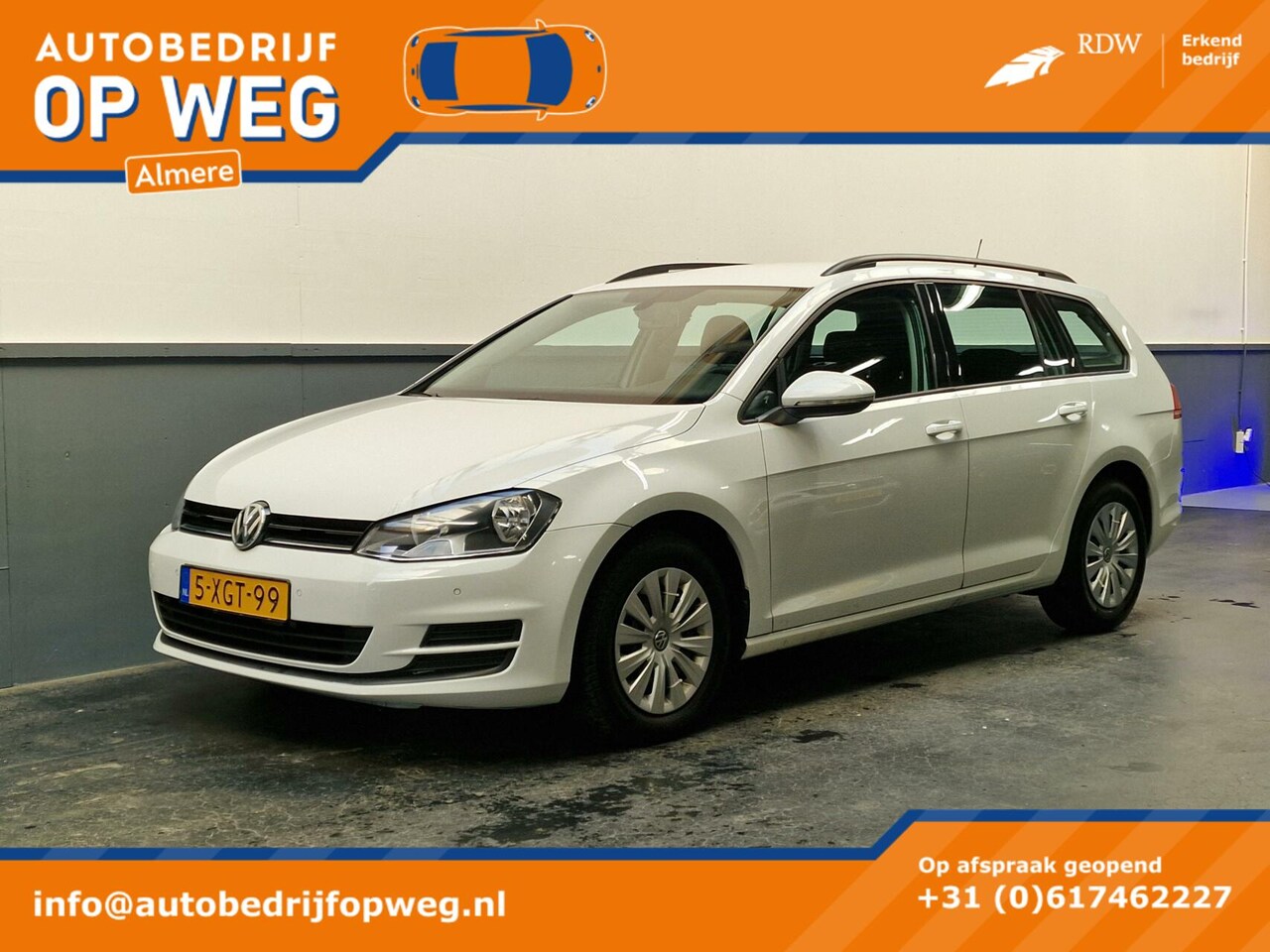 Volkswagen Golf Variant - 1.6 TDI Trendline | Automaat |Nw APK - AutoWereld.nl