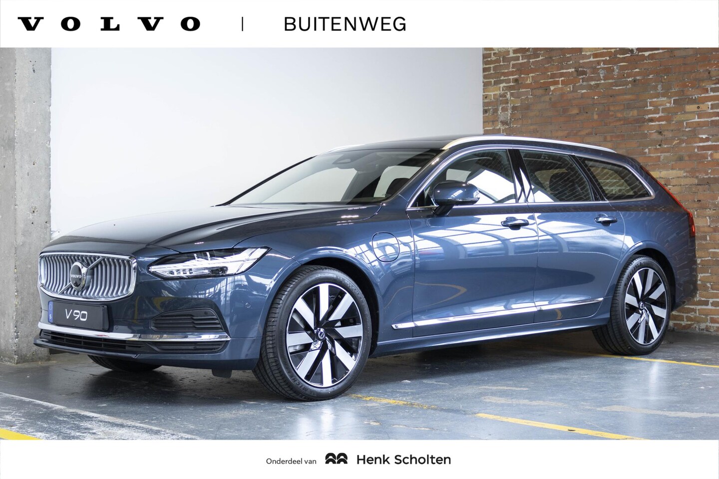 Volvo V90 - T6 Recharge AWD Ultimate Bright | Panoramadak | Harman Kardon audio | 360º camera | Stoel- - AutoWereld.nl