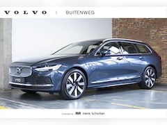 Volvo V90 - T6 Recharge AWD Ultimate Bright | Panoramadak | Harman Kardon audio | 360º camera | Stoel