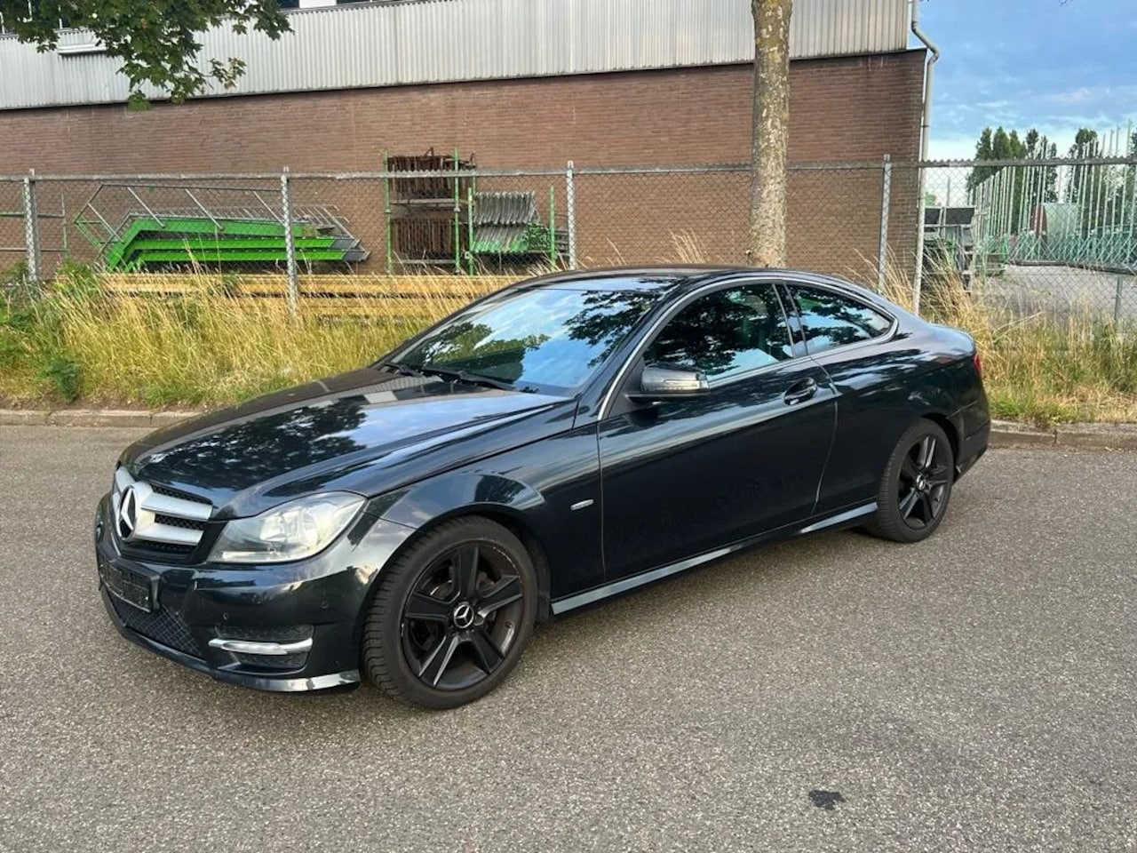 Mercedes-Benz C-klasse Coupé - 180 AMG Automaat Leder Navi NAP - AutoWereld.nl