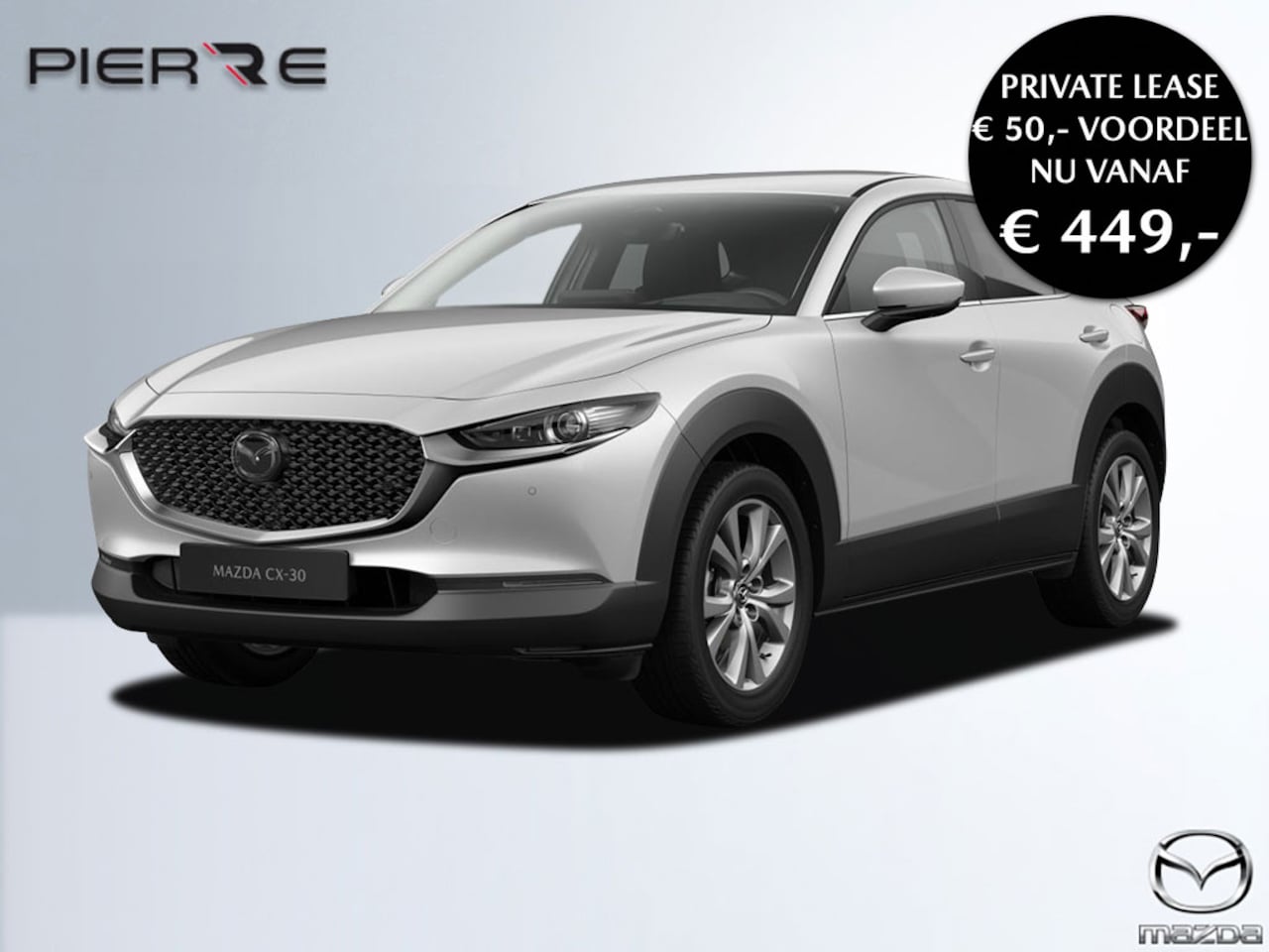 Mazda CX-30 - 2.5 e-SkyActiv-G M Hybrid Exclusive-line | AUTOMAAT | VAN 43.240 VOOR 40.240 | - AutoWereld.nl