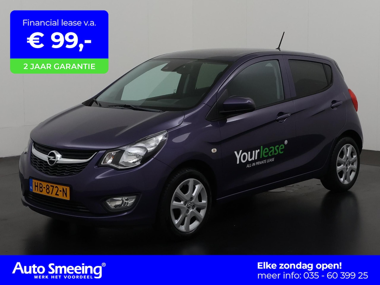 Opel Karl - 1.0 ecoFLEX Edition | Airco | Lichtmetalen Velgen | Zondag Open! - AutoWereld.nl