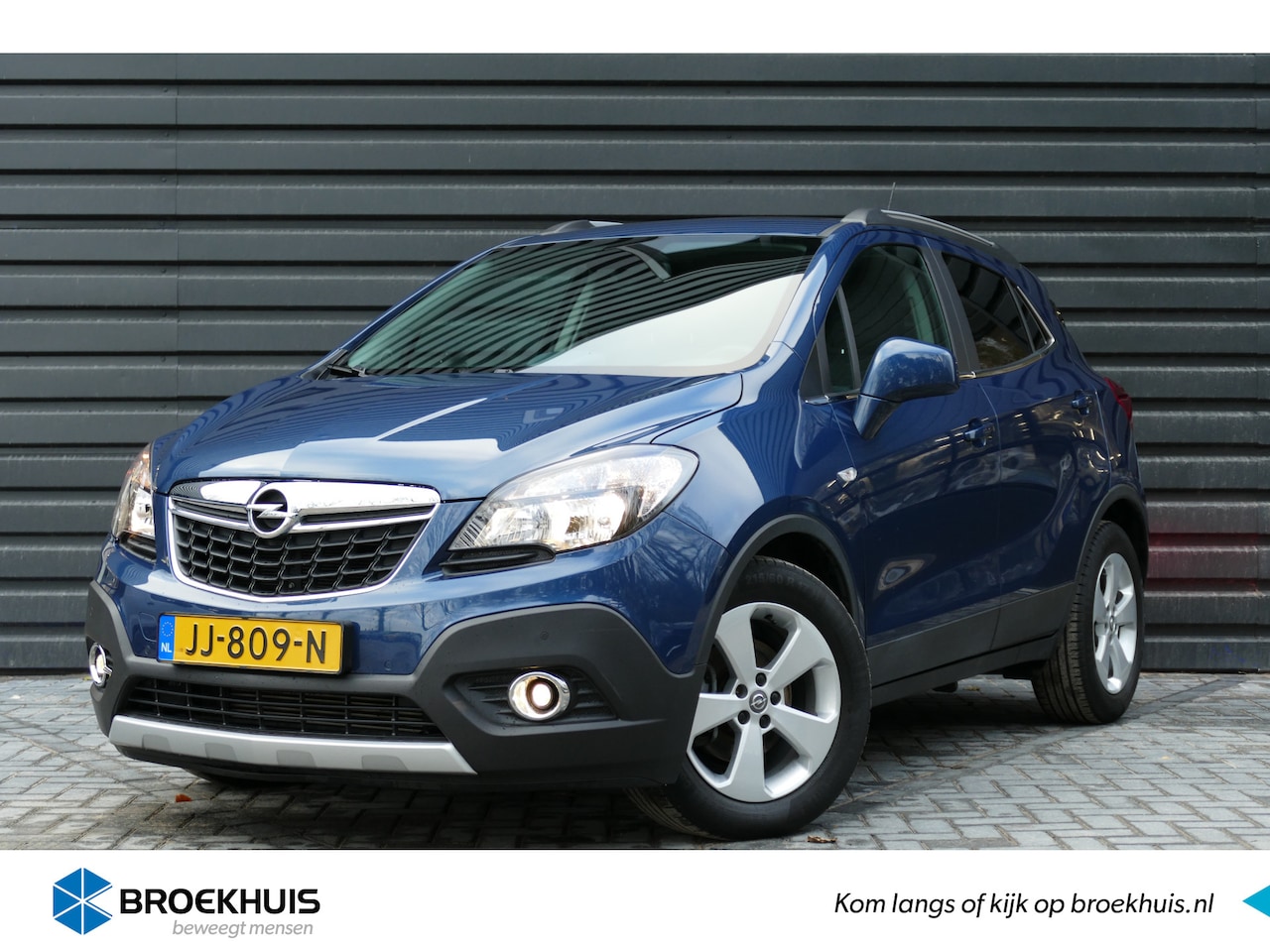 Opel Mokka - 1.4 TURBO 140PK COSMO / NAVI / LEDER / CLIMA / PDC / 17"LMV / PANO.DAK / AGR / WINTERPAKKE - AutoWereld.nl