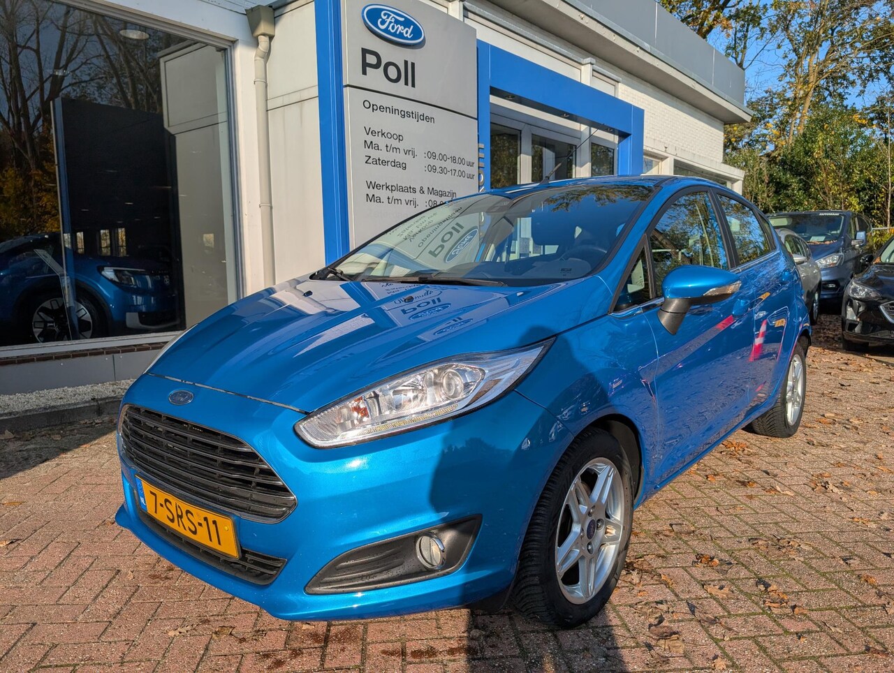 Ford Fiesta - 1.0 EcoBoost Titanium Adv Navi pack Trekhaak Climat Cruise Voorruitverwarming 5drs - AutoWereld.nl