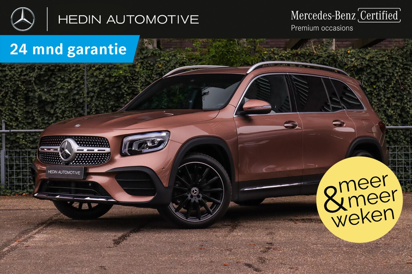 Mercedes-Benz GLB - GLB 200 Automaat AMG Line 7-Persoons | Premium Pakket | Keyless-Go | Sfeerverlichting | St - AutoWereld.nl