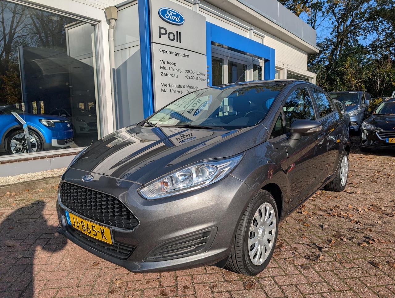 Ford Fiesta - 1.0 Style 65pk Airconditioning Navigatie Bluetooth Radio CD & USB 5drs Dealeronderhouden - AutoWereld.nl