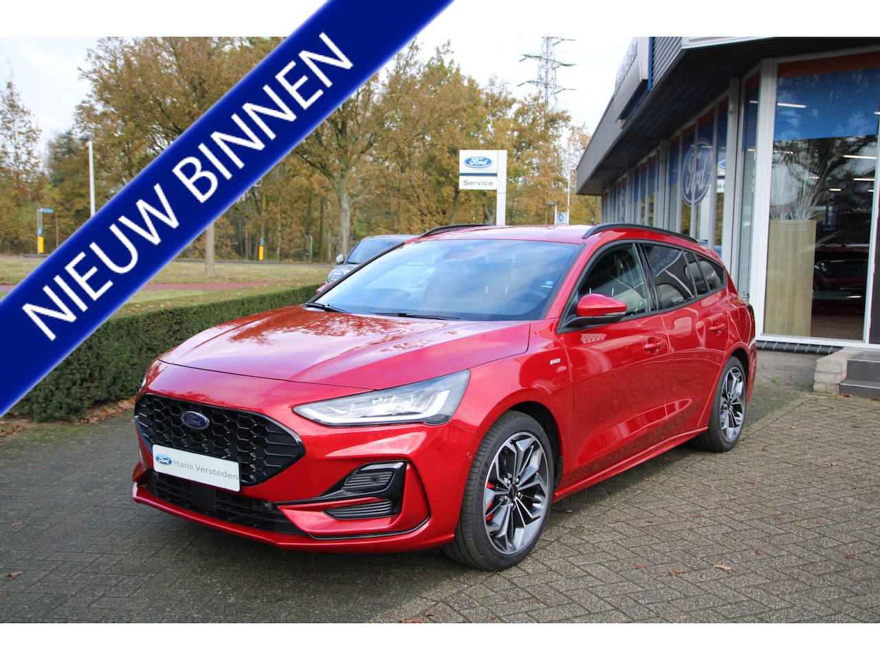 Ford Focus Wagon - 1.0 EcoBoost 125 PK Hybrid ST Line WINTERPAKKET 18-INCH BLIS B&O AUDIO - AutoWereld.nl