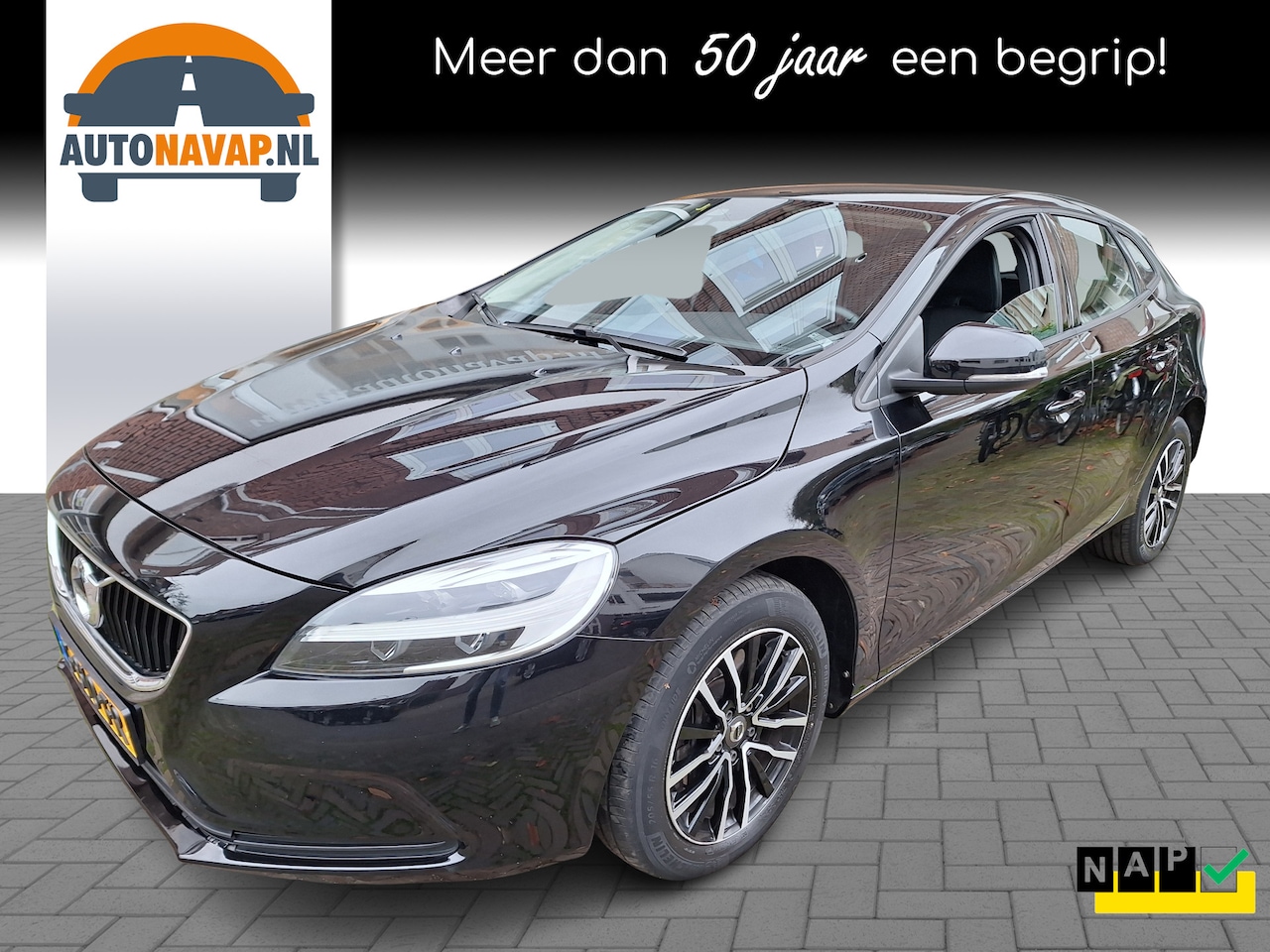 Volvo V40 - 1.5 T2 Polar+ Automaat /Navi/Stoelverw/Clima/Led/1e Eig/Garantie - AutoWereld.nl