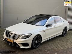 Mercedes-Benz S-klasse - AMG 63 4Matic Lang l 3D Burmester l Keramische Remmen l Panodak l Sfeerverlichting l Enter