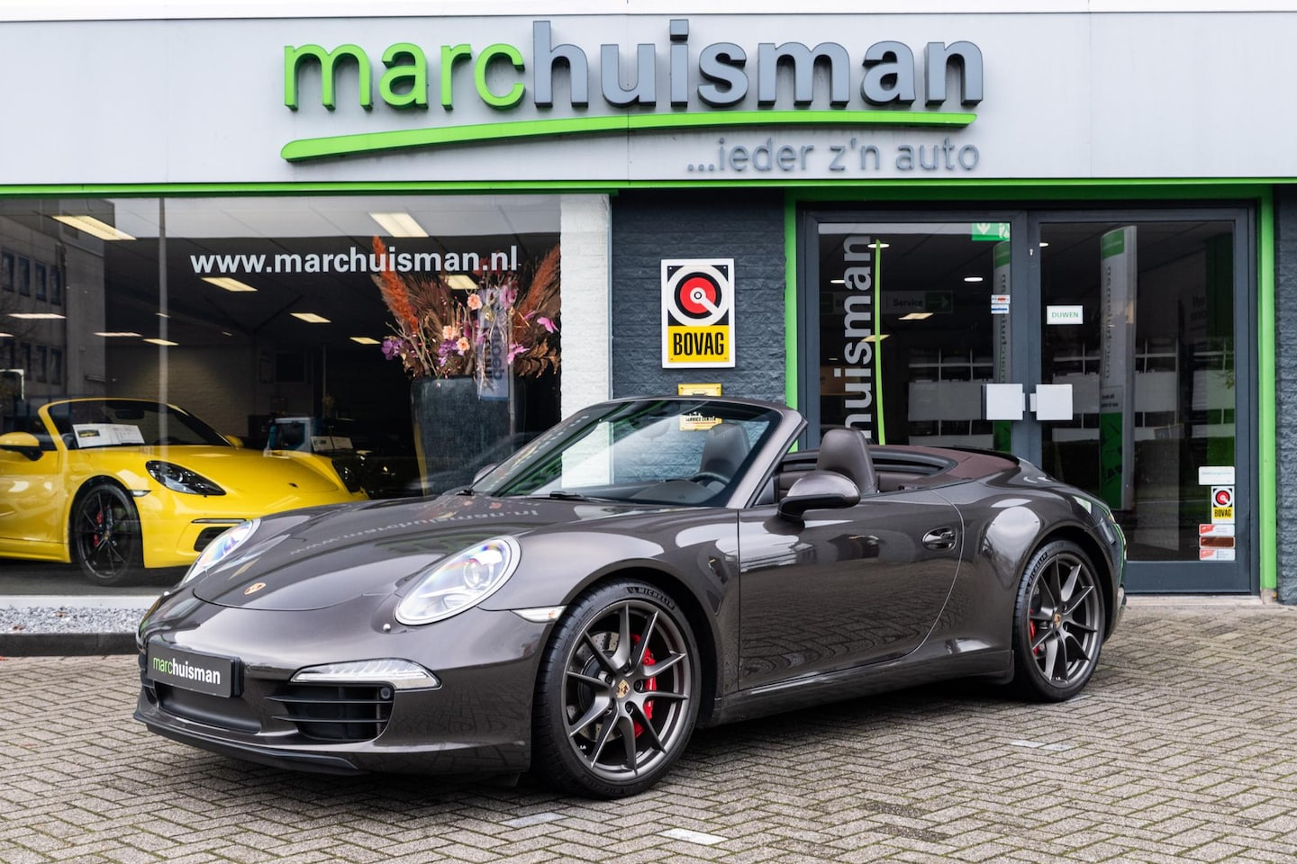 Porsche 911 Cabrio - 3.8 Carrera S 991 PDK / LEDER INTERIEUR / NAVI - AutoWereld.nl