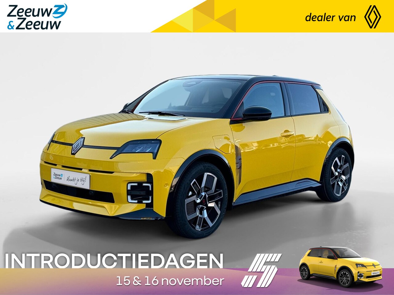 Renault 5 - iconic cinq 52 kWh | Neem contact op voor de actuele KM-Stand - AutoWereld.nl