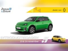 Renault 5 - techno 52 kWh | De nieuwe 5 | NU te bestellen bij Zeeuw & Zeeuw Naaldwijk