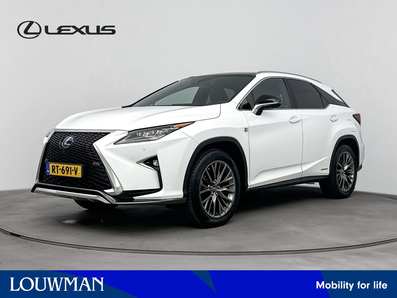 Lexus RX 450h - 4WD F Sport Line | 1e Eigenaar | Navigatie | Trekhaak | Panoramadak | Head up Display | St - AutoWereld.nl