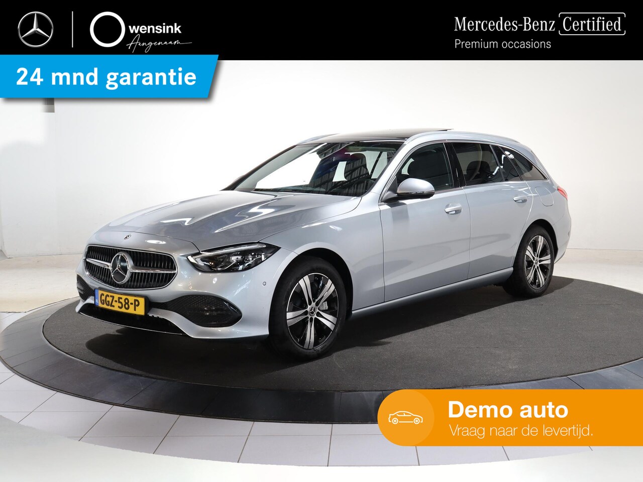 Mercedes-Benz C-klasse Estate - 300 e Luxury Line Panoramadak | Led verl. | Stoelverwarming | Easypack achterklep - AutoWereld.nl