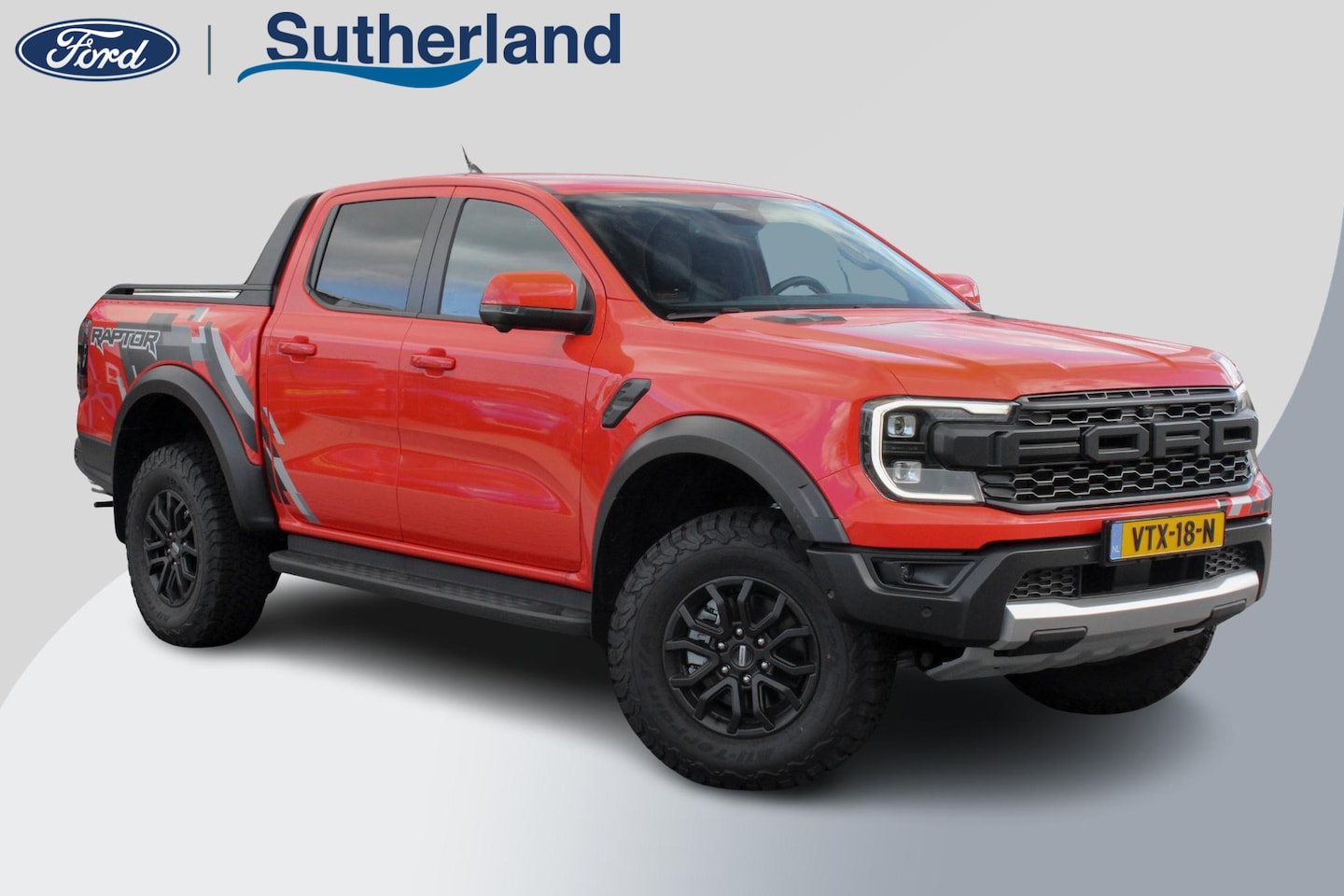 Ford Ranger Raptor - 3.0 EcoBoost V6 Automaat! | 287pk | Raptor Pack | Elek. Rollertop | Code Orange | Trekhaak - AutoWereld.nl