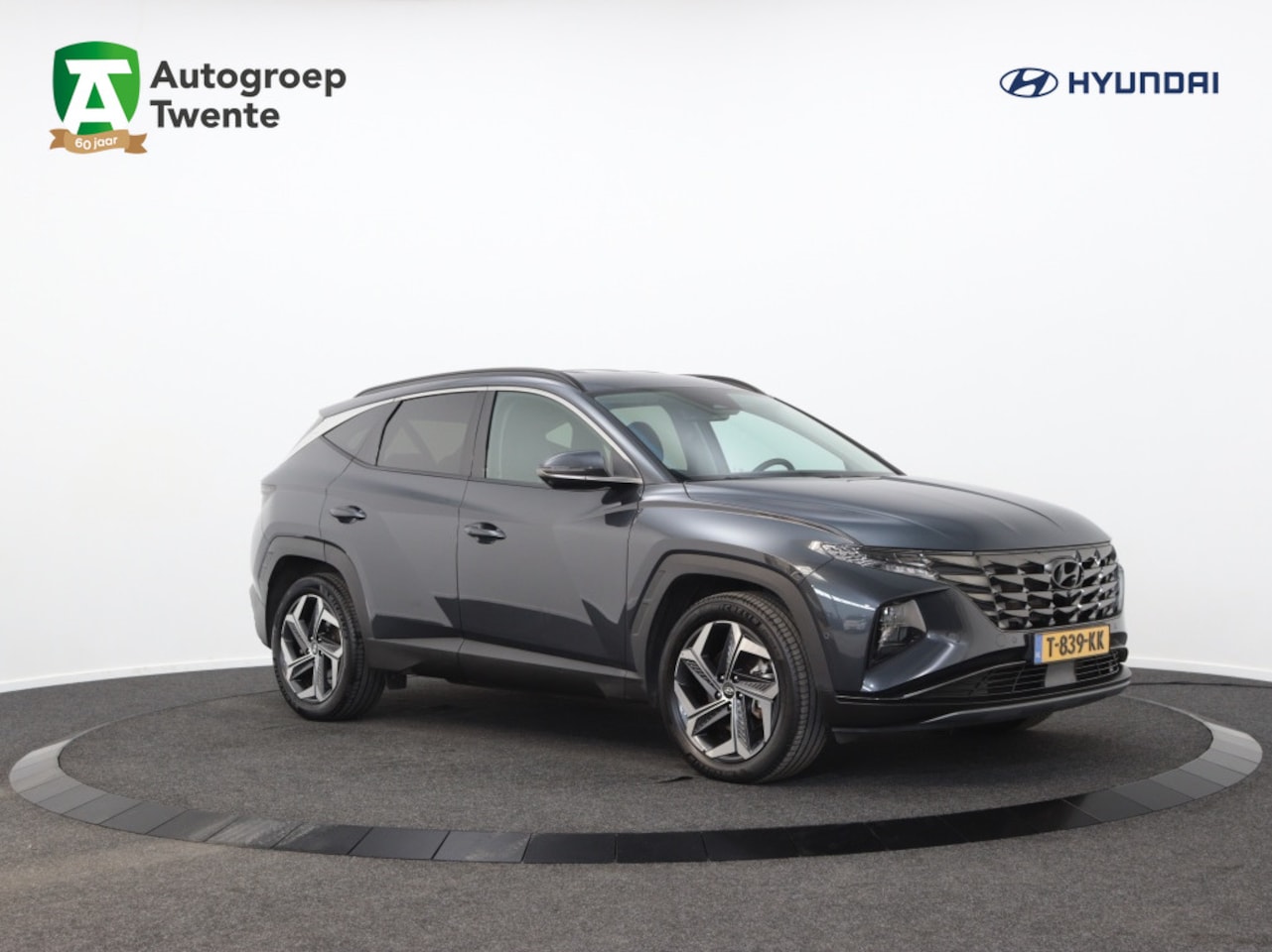 Hyundai Tucson - 1.6 T-GDI HEV Premium | Leder | Navigatie | Trekhaak | 360 camer - AutoWereld.nl