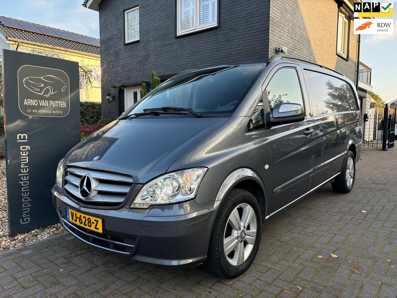 Mercedes-Benz Vito - 122 CDI V6 Automaat Lang Comfort Plus - AutoWereld.nl