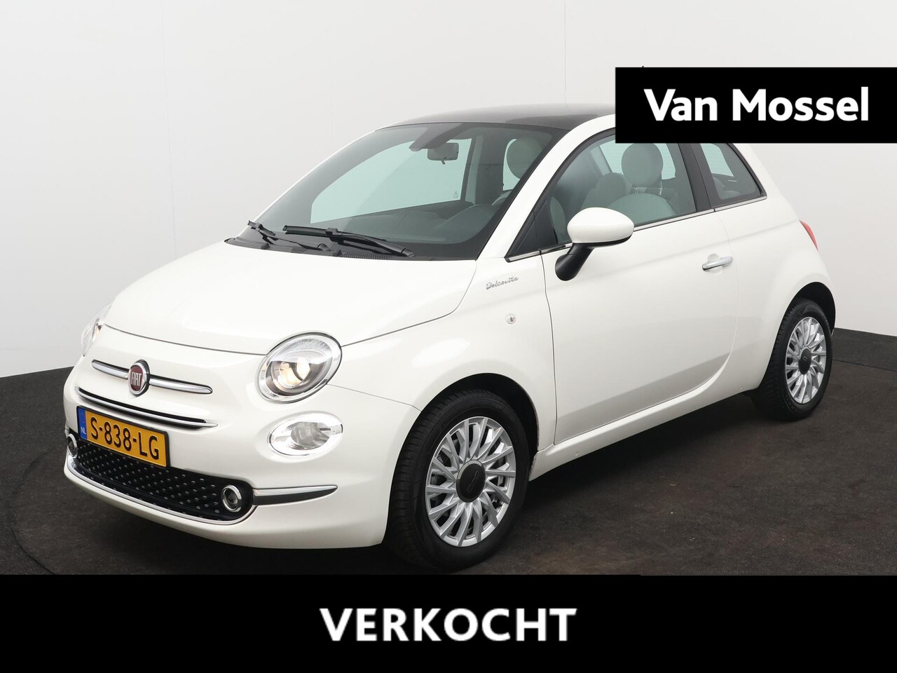 Fiat 500 - 1.0 Hybrid Dolcevita | Panoramadak | Navigatie | Apple carplay / Android auto | Parkeer se - AutoWereld.nl