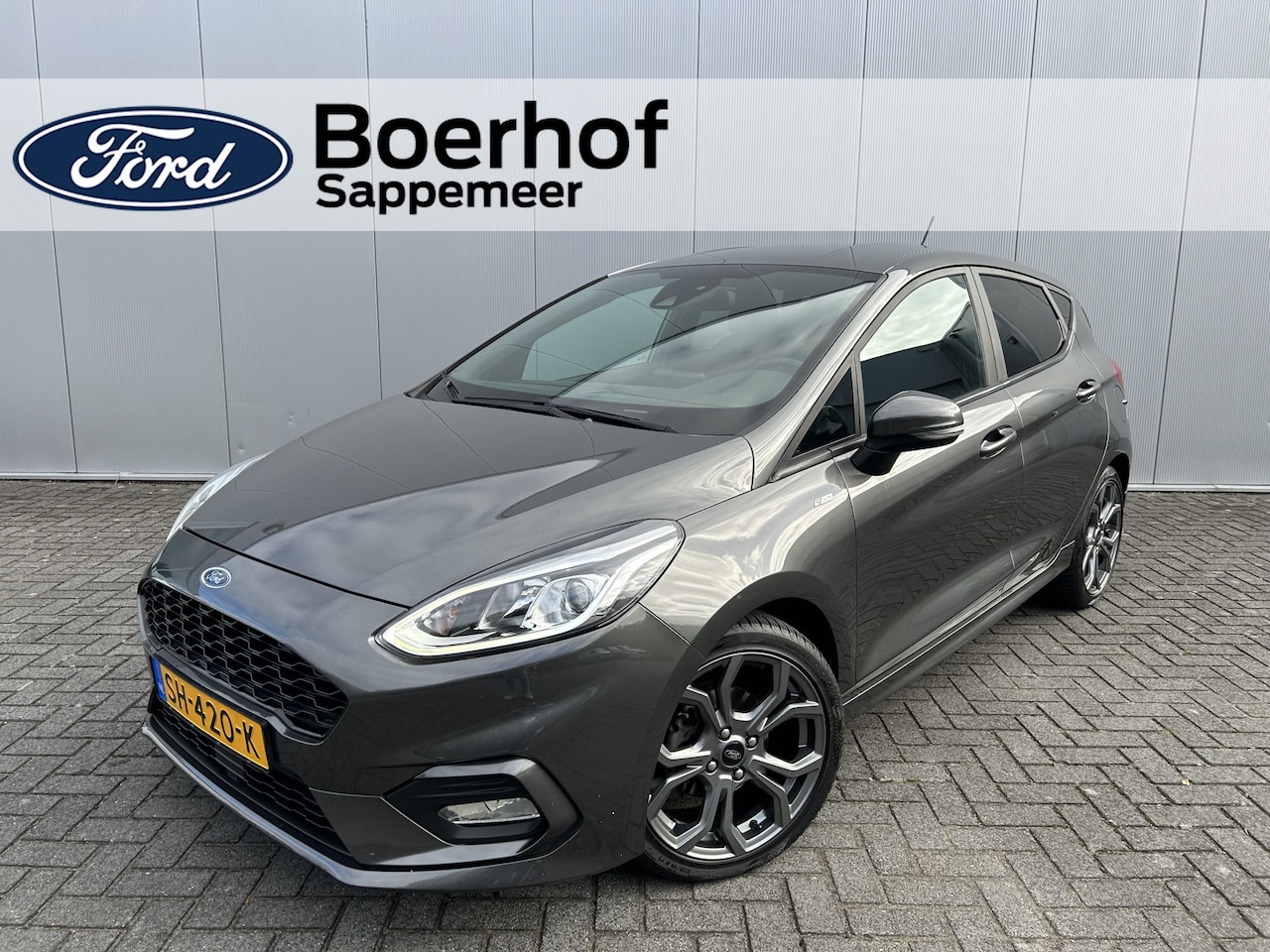 Ford Fiesta - 1.0 EcoBoost ST-Line | Voorruitverw. | Clima | Navi | Cruise | All season. - AutoWereld.nl