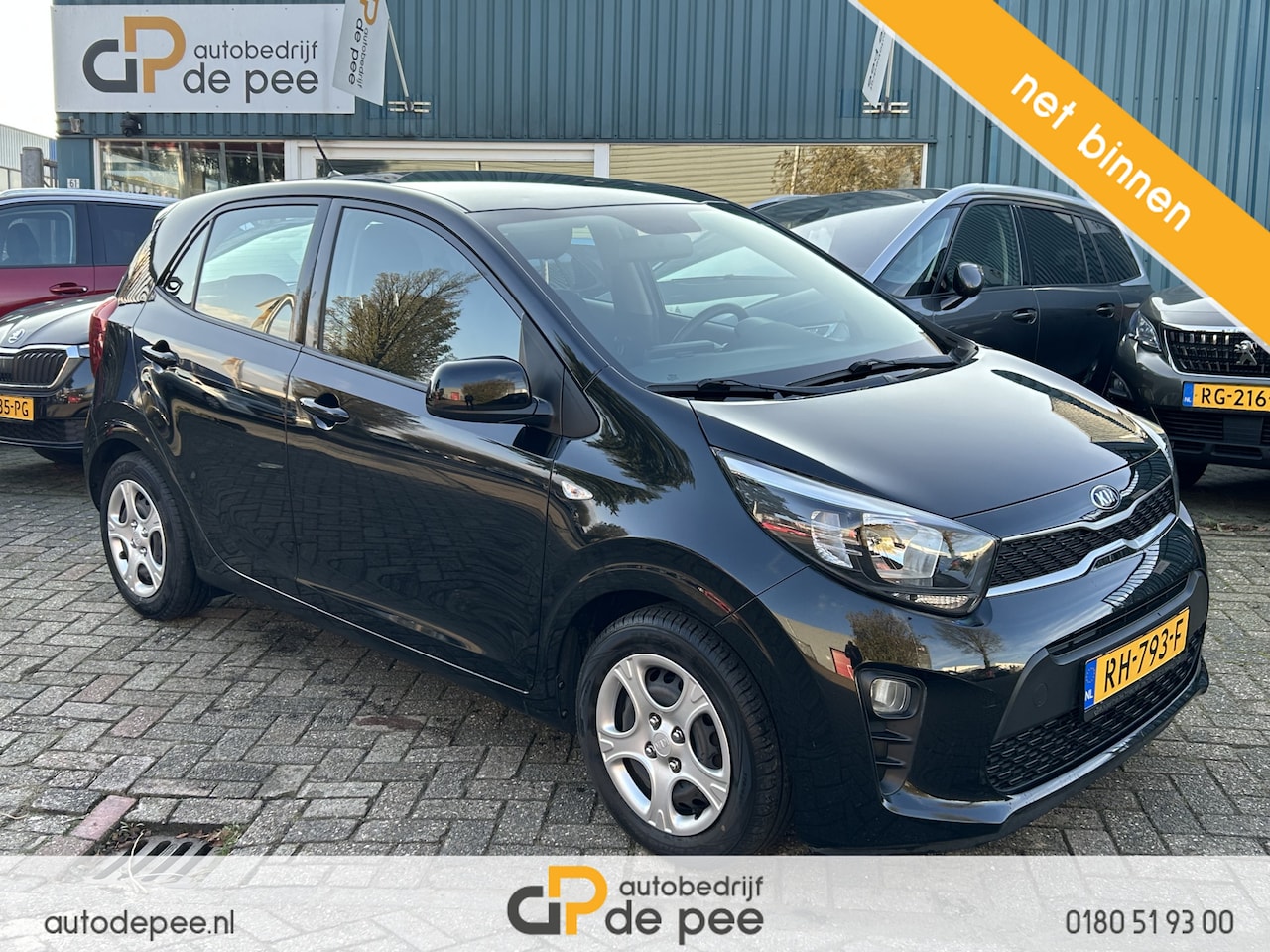 Kia Picanto - 1.0 CVVT EconomyPlusLine GARANTIE/5-DRS/AIRCO/BLUETOOTH/CV+AB/EL.RAMEN rijklaarprijs! - AutoWereld.nl