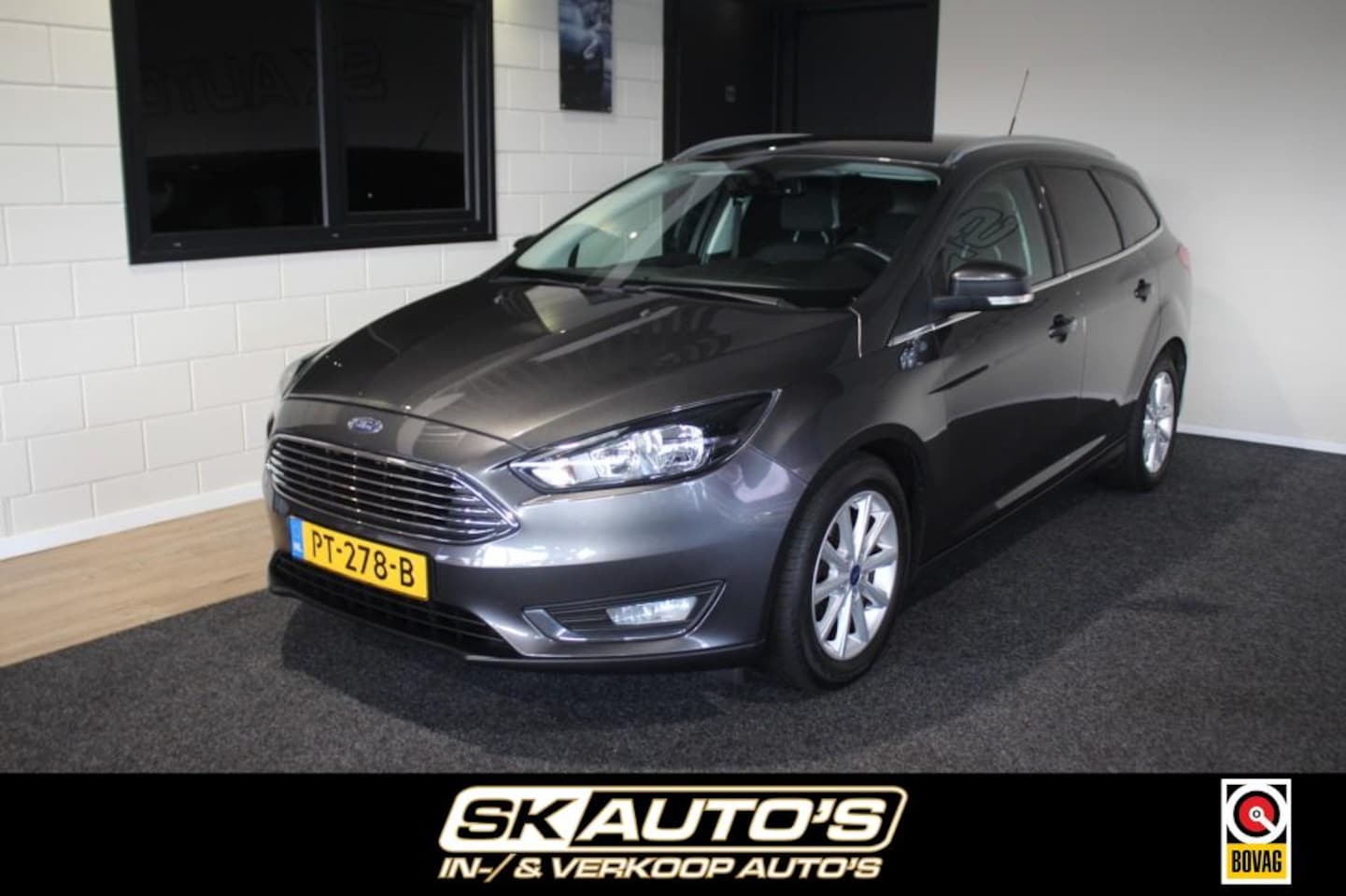 Ford Focus - 1.0 TITANIUM NAVI CRUISE PDC ISOFIX USB 6BAK ALL-IN PRIJS! - AutoWereld.nl