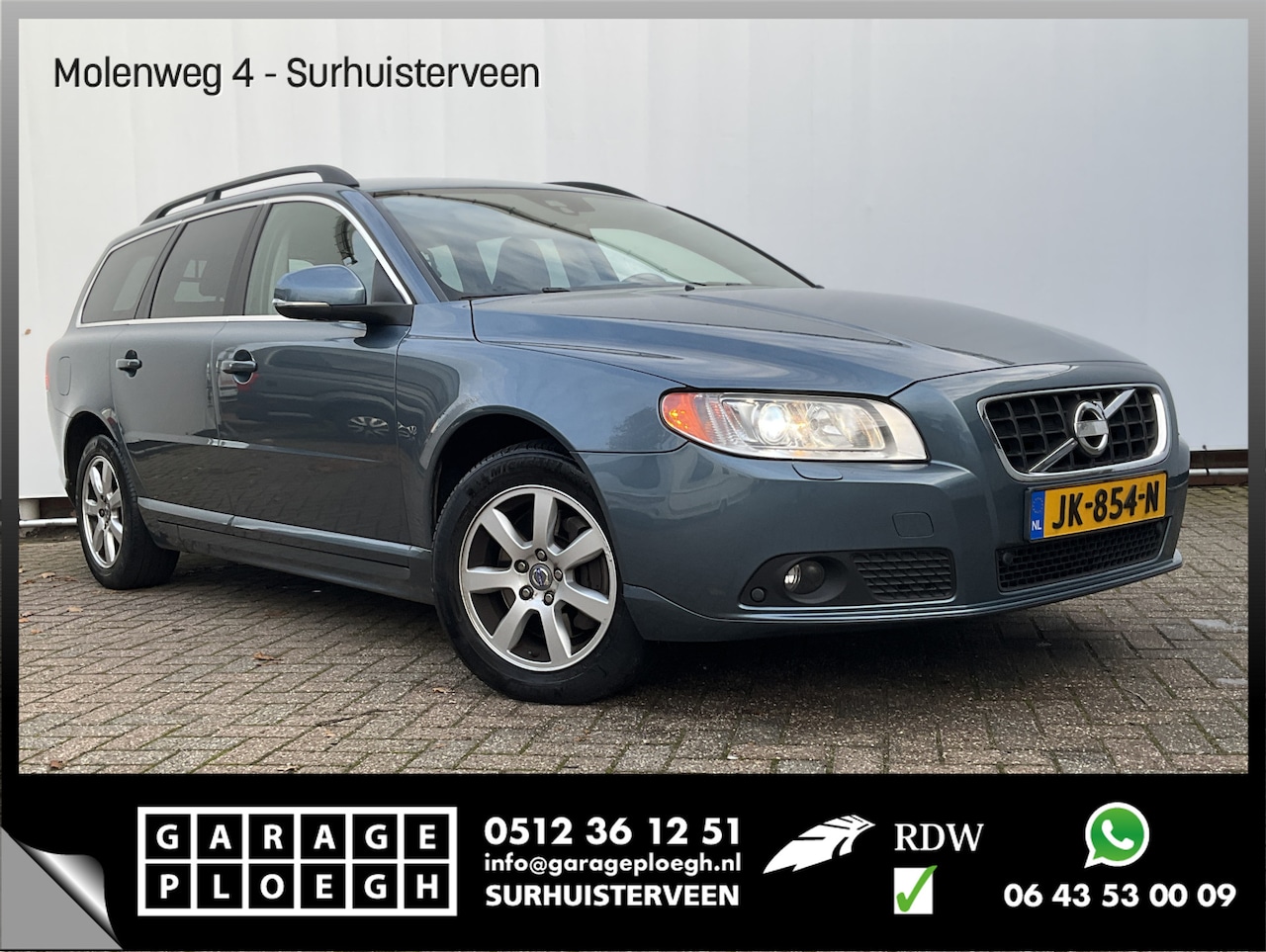 Volvo V70 - 2.0 D4 164pk 5-Cil Winter-Line Bi-Xenon Momentum Trekhaak - AutoWereld.nl