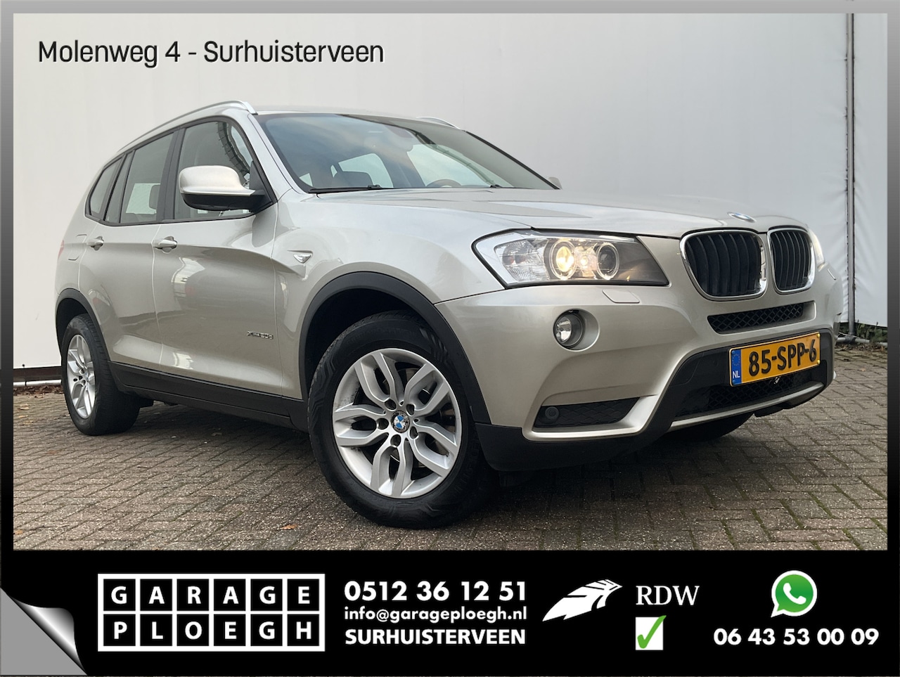 BMW X3 - xDrive20d High Executive Navi Cam Sportzetels - AutoWereld.nl