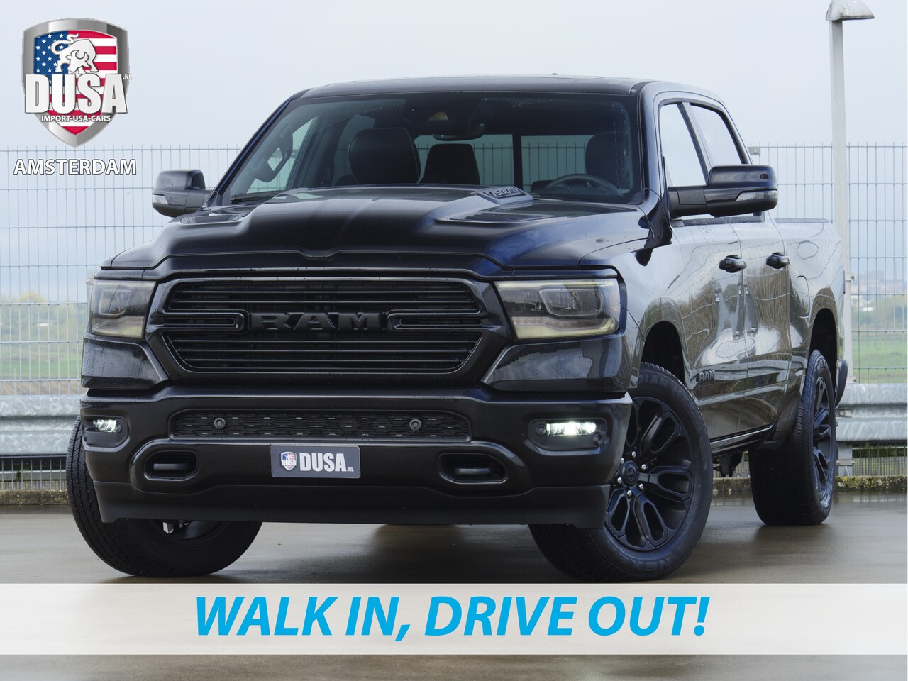 Dodge Ram 1500 - Laramie | 5.7 V8 | 4x4 | Crew Cab Night Edition | Panorama  Meerprijs extra opties / Acces - AutoWereld.nl