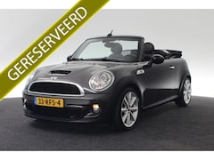 MINI Cabrio - 1.6 Cooper S Chili, NL-Auto, Leer, Navi, Stoelverw. enz. enz