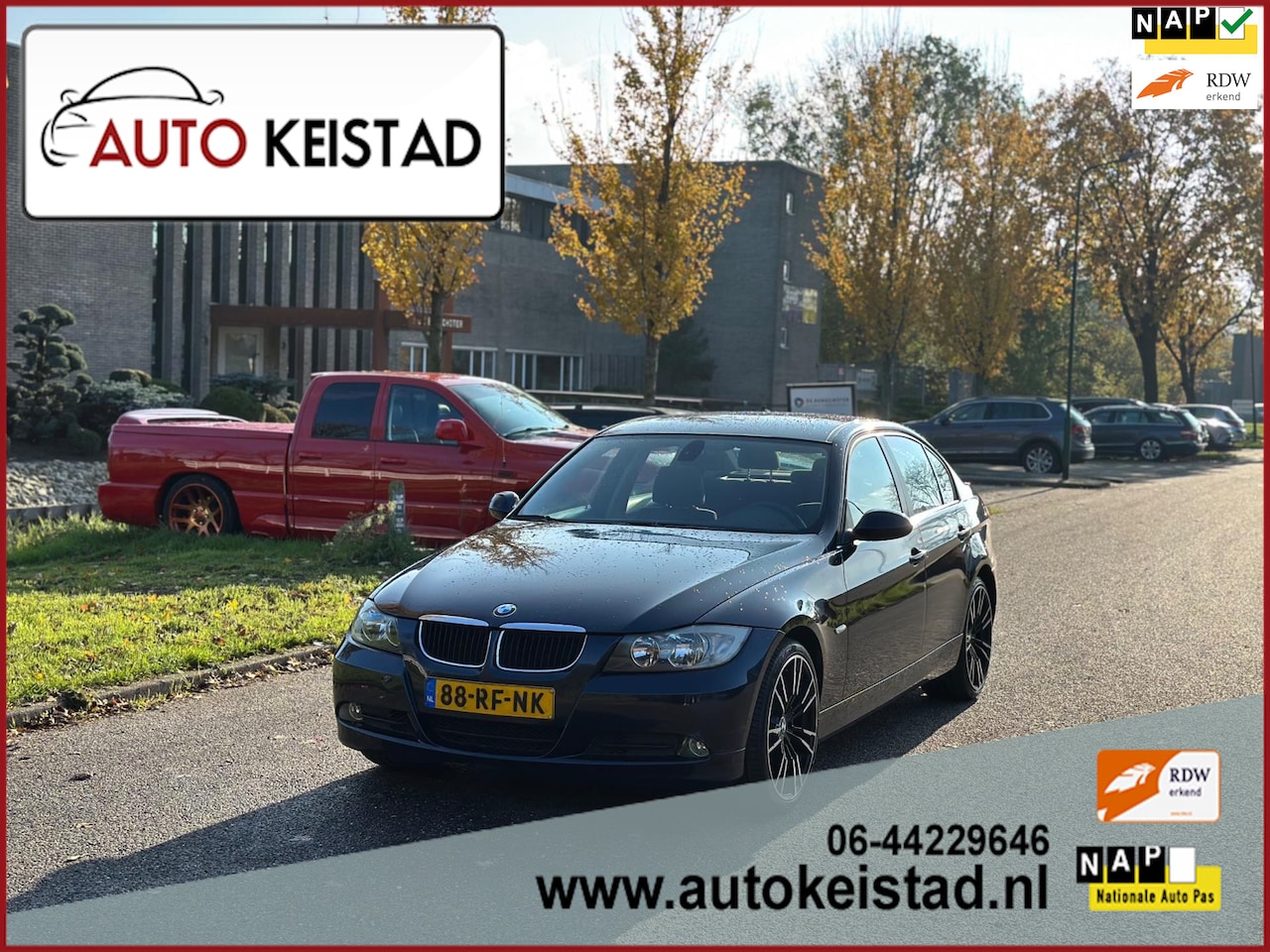 BMW 3-serie - 320i 6-BAK DYNAMIC AIRCO/CRUISE/LM-VELGEN! NETTE STAAT! - AutoWereld.nl