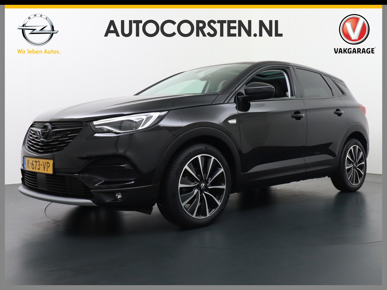 Opel Grandland X - 1.6T 180PK Automaat Apple Carplay Android Auto Panoramadak Navi Ecc 360° Camera DAB Blueto - AutoWereld.nl