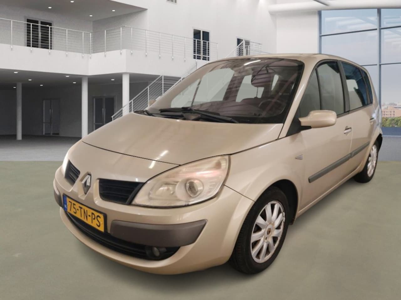 Renault Scénic - 1.6-16V Tech Line/AUTOMAAT/XENON/NAVI - AutoWereld.nl