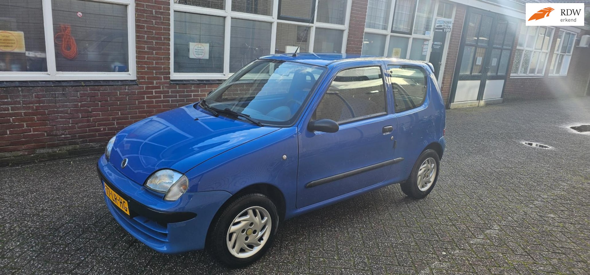 Fiat Seicento - 1.1 Active Airco velgen boekjes - AutoWereld.nl