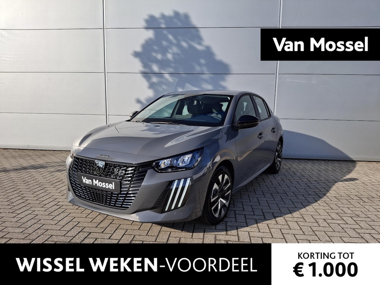 Peugeot 208 - 1.2 PureTech 75pk Active / 0KM VOORRAAD ACTIE / Navigatie / Sensoren Achter / Apple Carpla - AutoWereld.nl