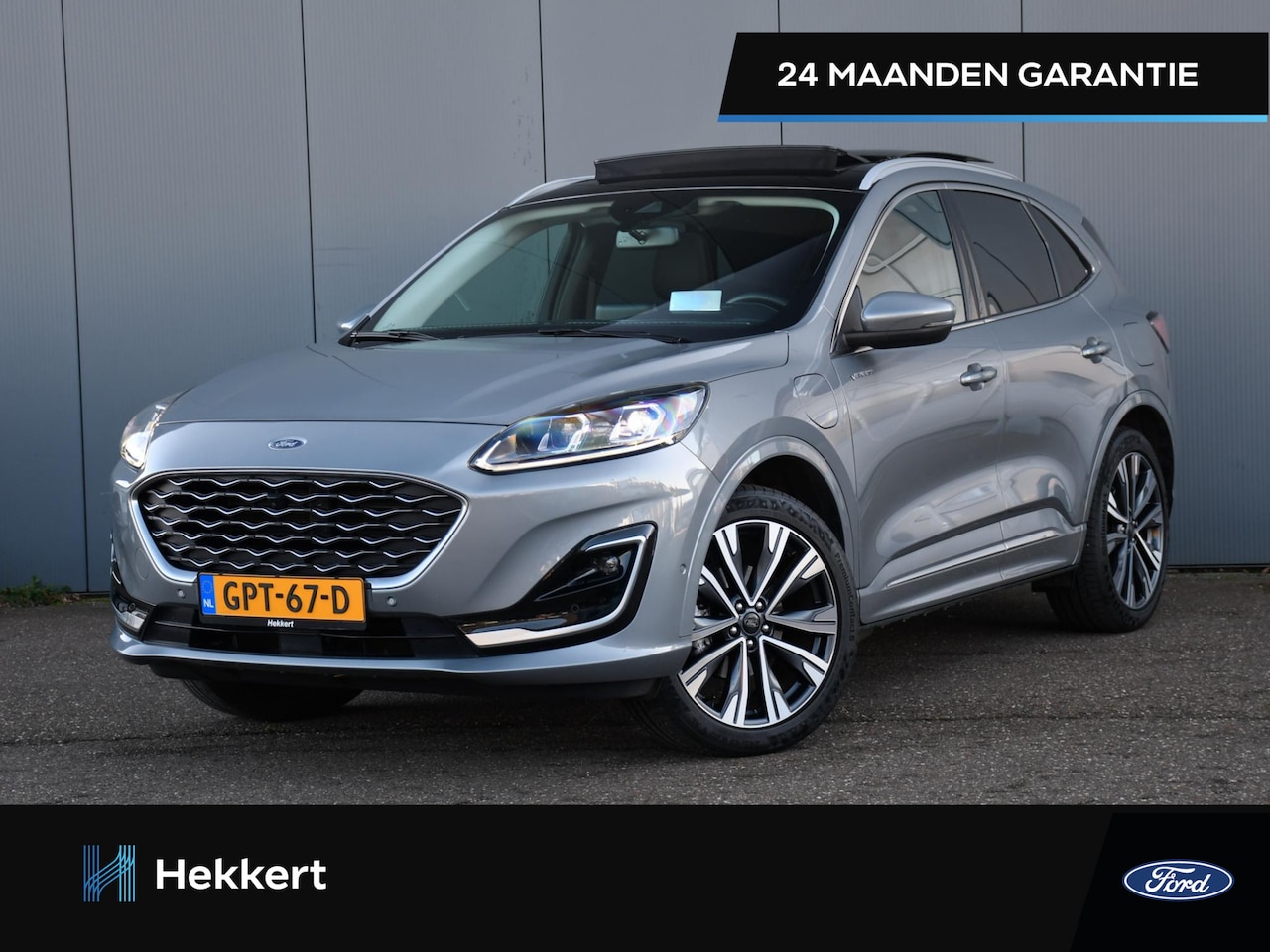 Ford Kuga - Vignale 2.5 PHEV 225pk Automaat ADAP. CRUISE | 20''LM | HUD | PANO-DAK | ELEK. ACHTERKLEP - AutoWereld.nl