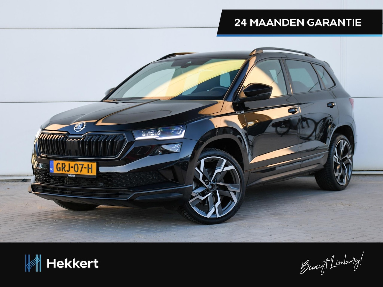 Skoda Karoq - Sportline Business 1.5 TSI 150pk Automaat 19''LM | ADAPT. CRUISE | LED | KEYLESS | DAB | P - AutoWereld.nl