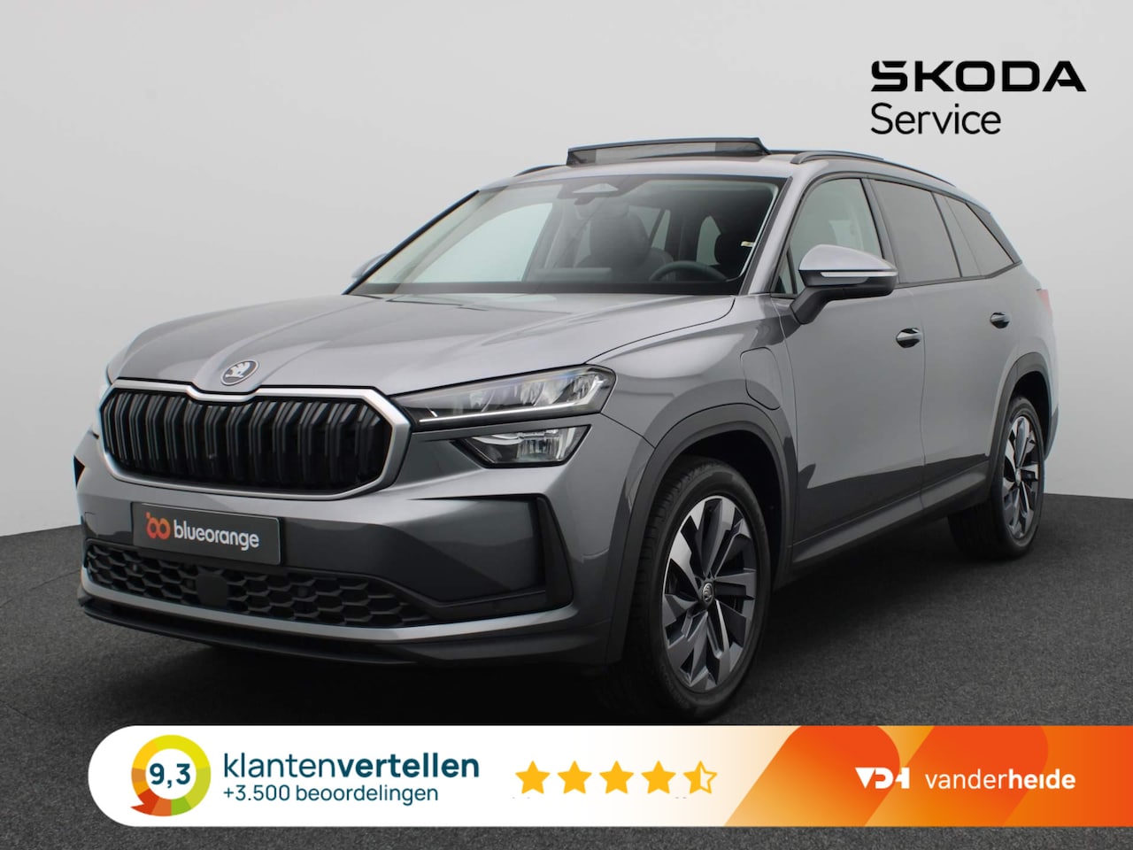 Skoda Kodiaq - 1.5 TSI PHEV Business Edition 204PK DSG Side assist, panoramadak, elektrische achterklep, - AutoWereld.nl