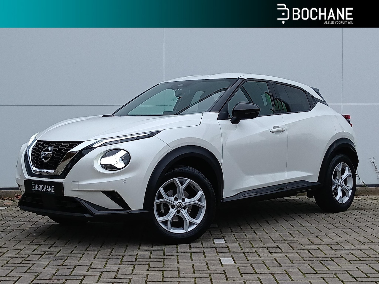 Nissan Juke - 1.0 DIG-T N-Connecta Apple Carplay / Parkeersensoren + Camera / Climate Control / Keyless - AutoWereld.nl