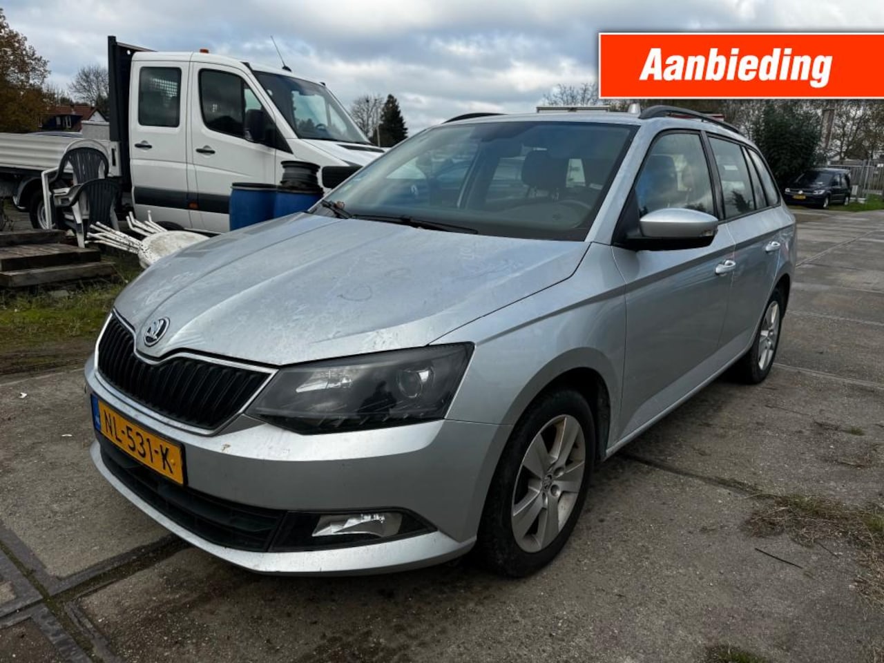 Skoda Fabia Combi - 1.4 TDI Ambition Business ACC CLIMA NAVI MOTOR NIET GOED - AutoWereld.nl