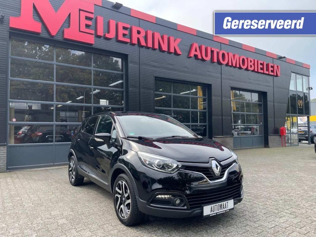 Renault Captur - 1.2 TCE WAVE BJ.2016 AUTOMAAT LEDER NAVI CAMERA CLIMA - AutoWereld.nl