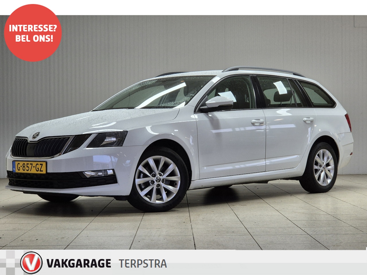 Skoda Octavia Combi - 1.0 TSI Greentech Business Edition/ Facelift!/ Trekhaak/ Apple + Android/ Navi/ Clima/ Cru - AutoWereld.nl